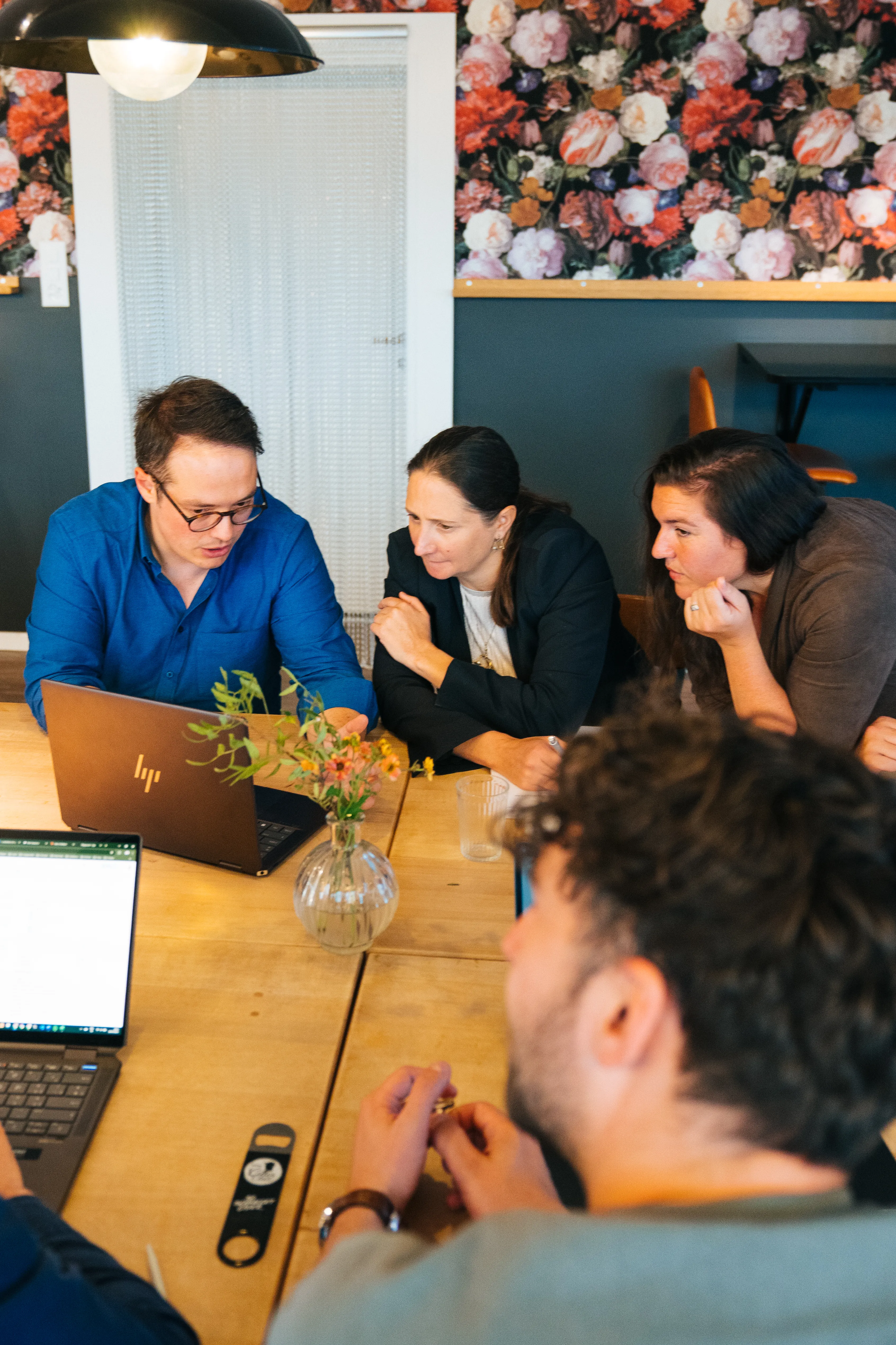 Team working together