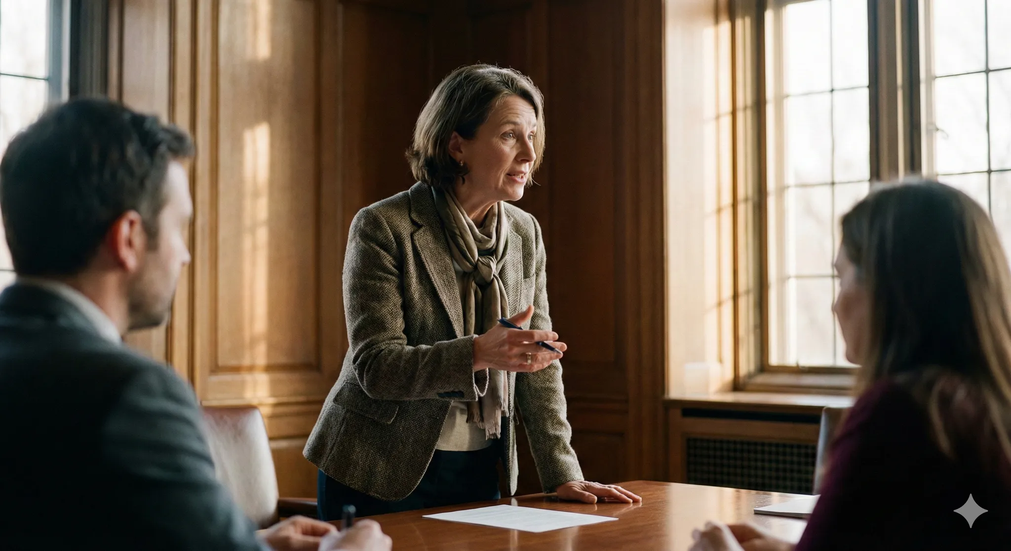 University auditorium representing academic excellence